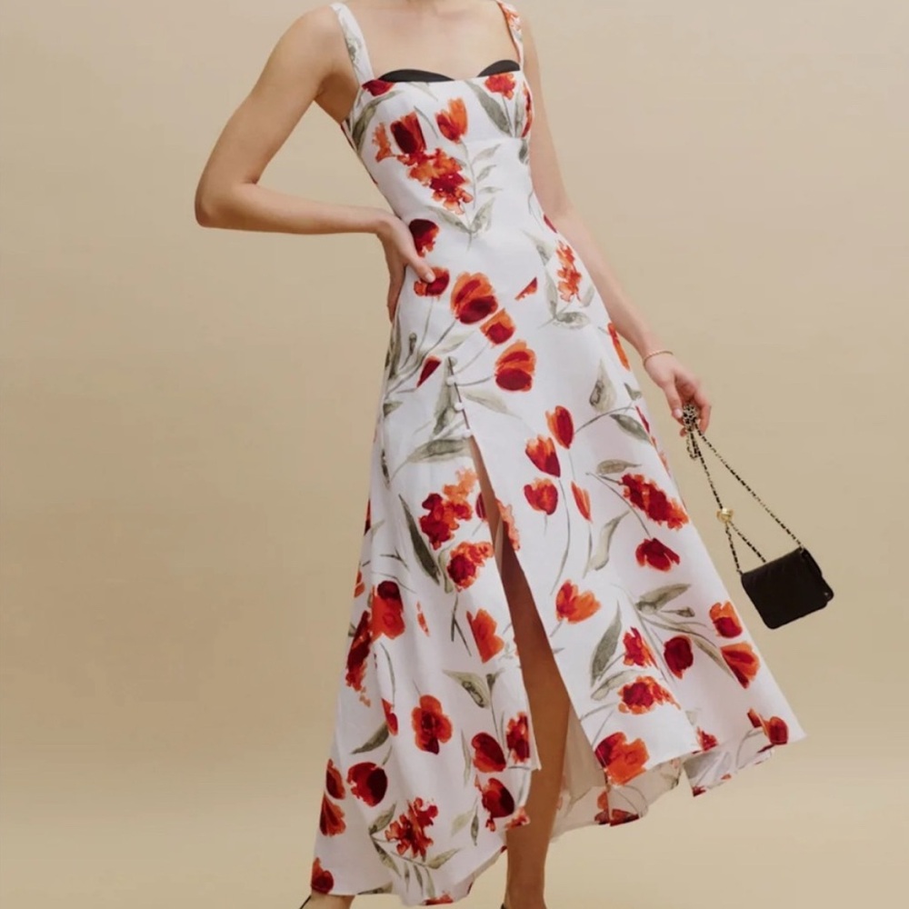 Reformation Linen Bekki dress